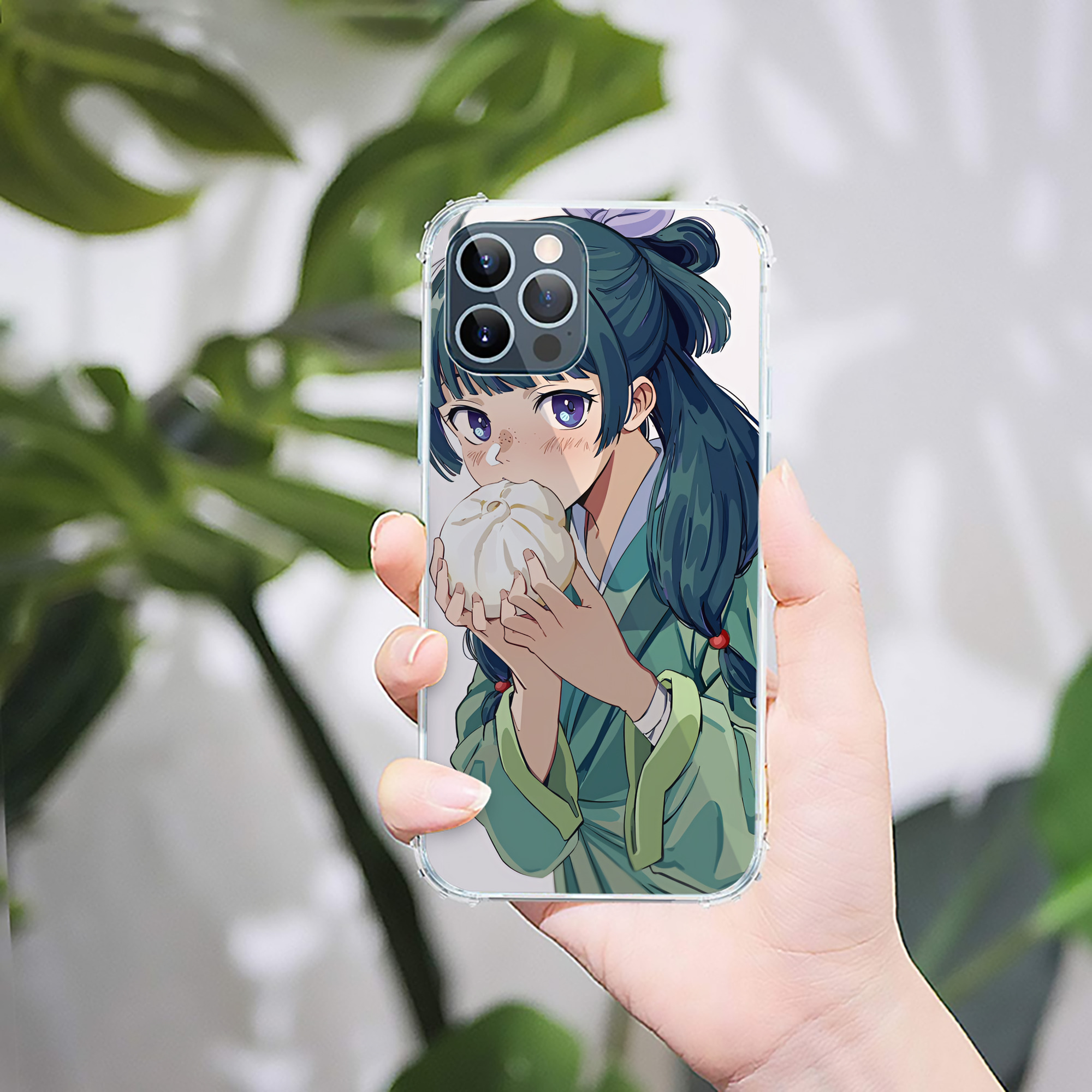 （画像用） 薬屋のひとりごと The Apothecary Diaries 【iPhone 12シリーズ対応】透明スマホケース（クリアソフトケース）